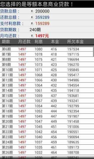 房贷计算器  v4.0图3