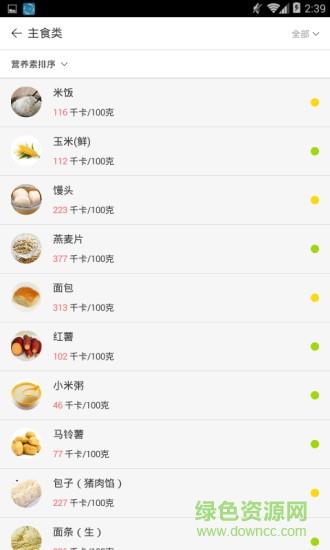 食物热量库