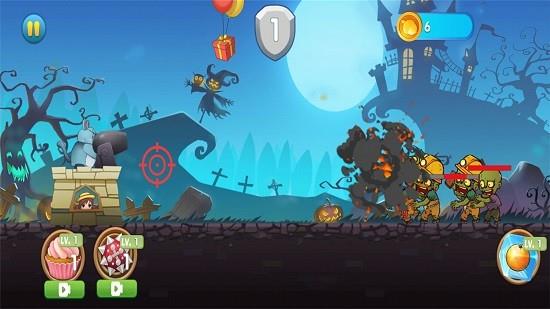 学姐打僵尸  v1.0图2