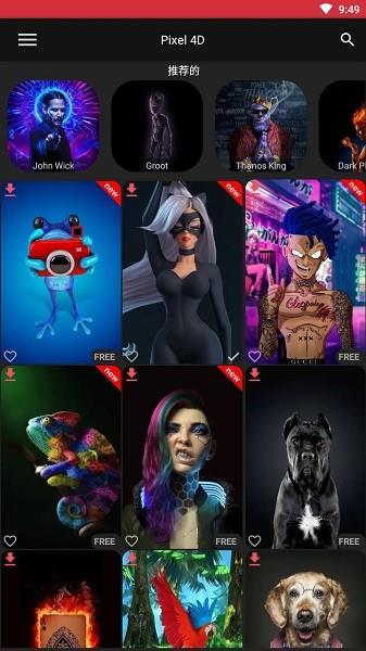 pixel 4d壁纸  v2.9.1图3