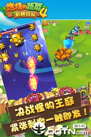 燃烧的蔬菜4新鲜战队  v1.4.3图1