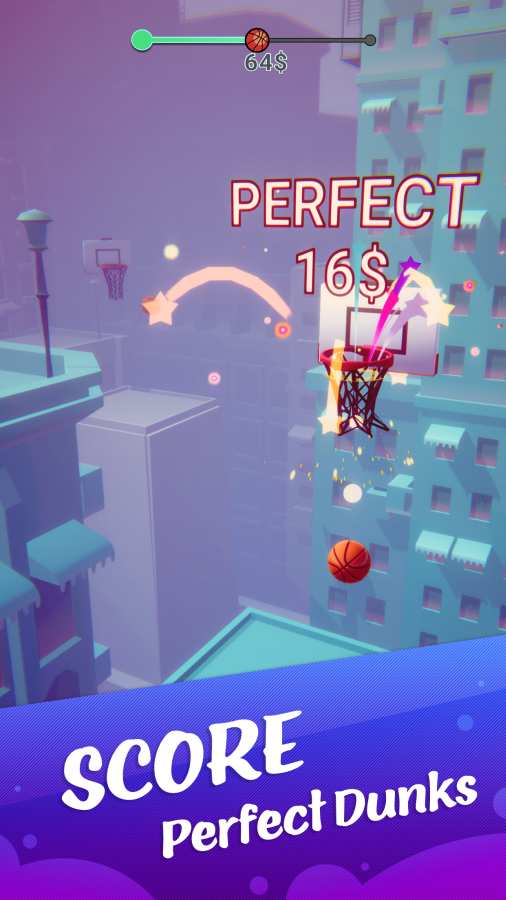 Color Dunk 3D(彩色灌篮3D)  v1.1.2图2