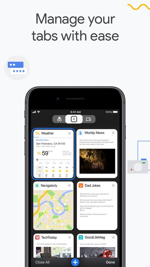 Chrome浏览器  v98.0.4758.101图1