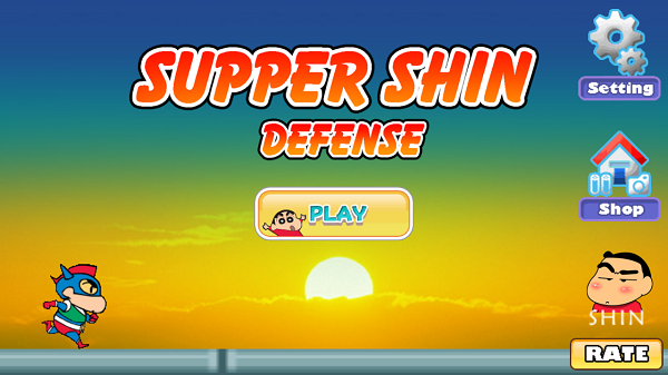 Shin Fight The Bad Guy(小新打坏蛋)  v1.1.0.0图1