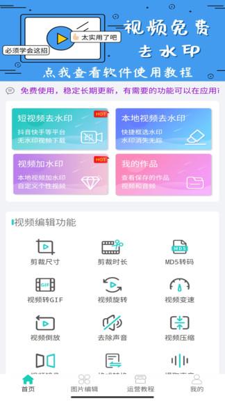 视频免费去水印  v1.41图1