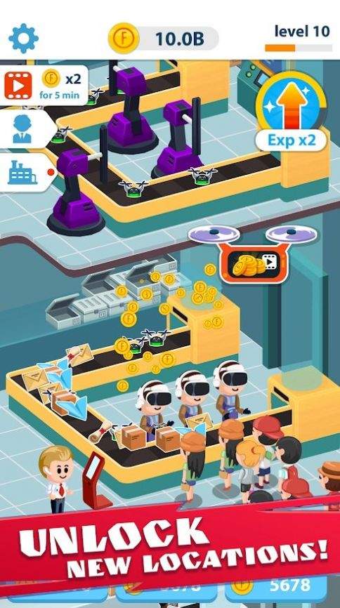 闲置工厂经理大亨  v1.0.5图1