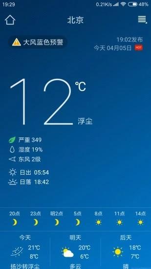 重庆天气预报  v5.9图1