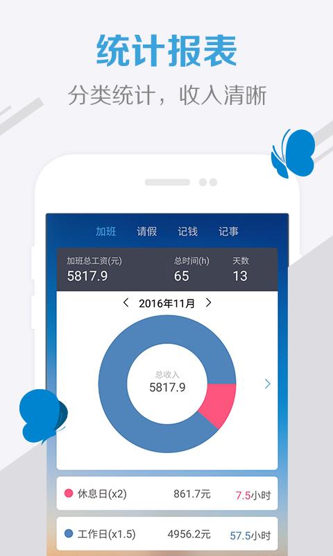 加班管家  v2.1.0图2