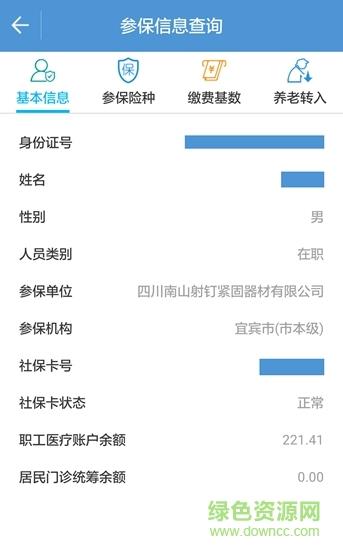 宜宾人社养老保险查询