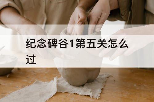纪念碑谷1第五关怎么过