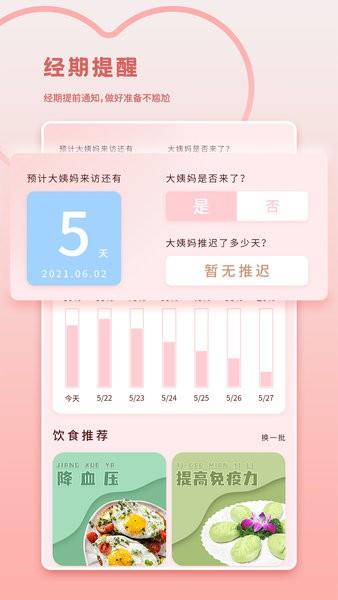 大姨妈月经期管家