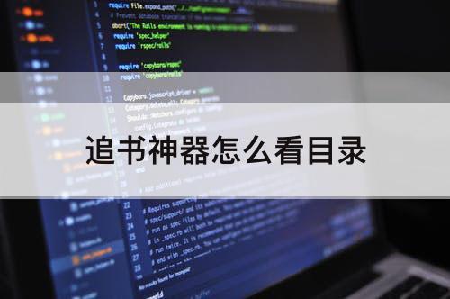 追书神器怎么看目录