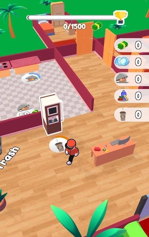 侍者酒店模拟器  v0.1图1