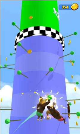 攀岩猴比赛3D  v1.0图2