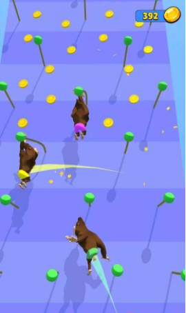 攀岩猴比赛3D  v1.0图3