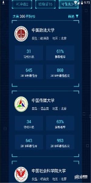 输入分数查大学  v1.0图2