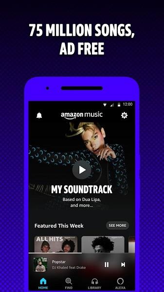 amazon music apk  v17.13.3图1