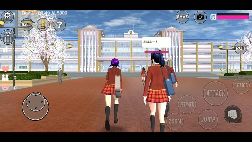 樱花校园模拟器城堡版  v1.035图3