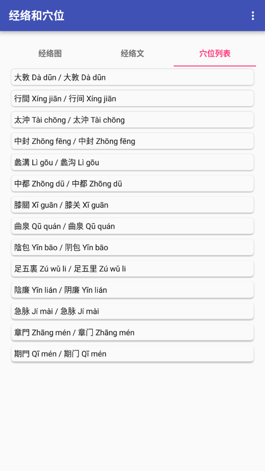 中医经络穴位流注  v2.2图4