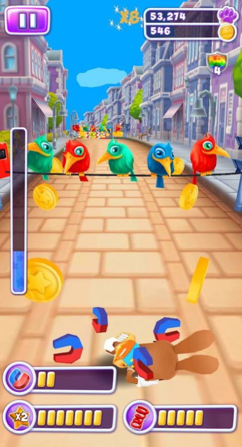 兔子的奇妙小镇跑酷  v1.3.1图2