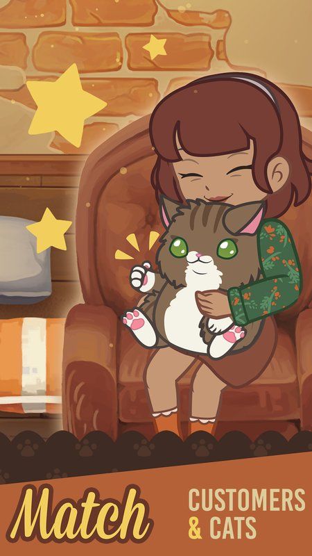 绒毛猫咖啡厅安卓版  v0.862图2