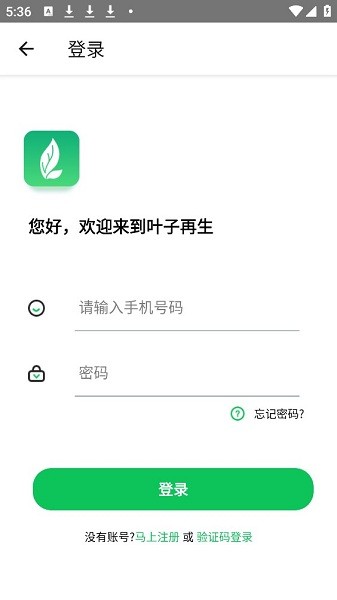 叶子再生