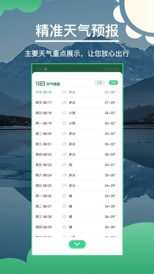 快看天气预报下载  v1.5图2