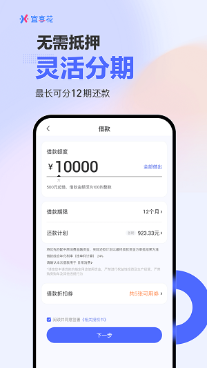 宜享花贷款平台最新版  v10.1.2图1