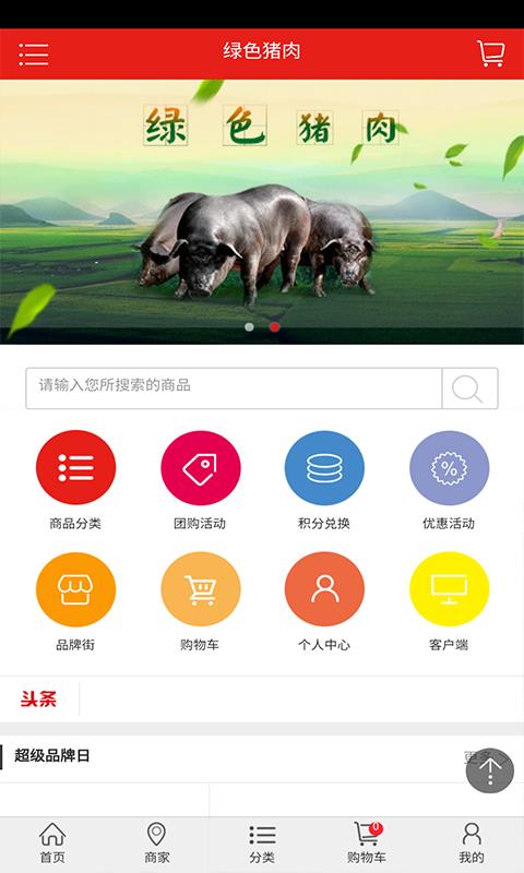 绿色猪肉