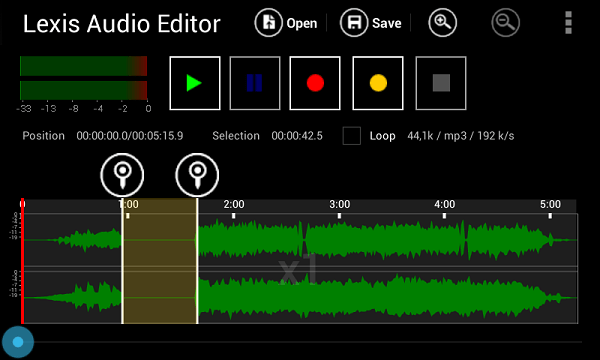 LexisAudioEditor最新版  v1.1.1图1