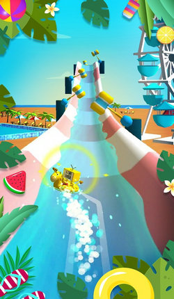 水上乐园滑梯比赛  v1.1.4图2