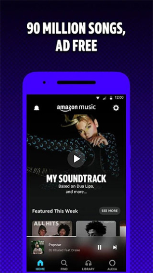 亚马逊音乐app中文版下载苹果版  v23.8.2图1