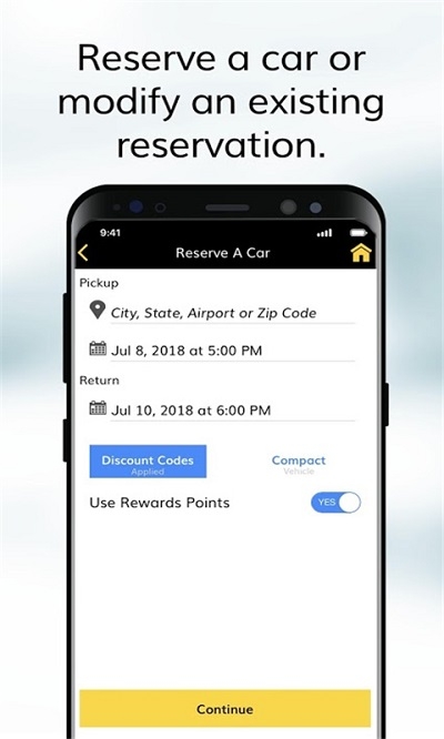 Hertz租车App不好用  v4.6图1