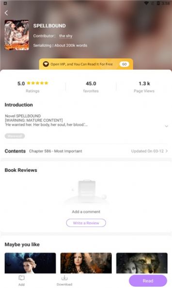 ALightNovel免费版  v1.2.4图1