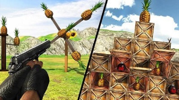 菠萝射击3D手机版  v1.1图2