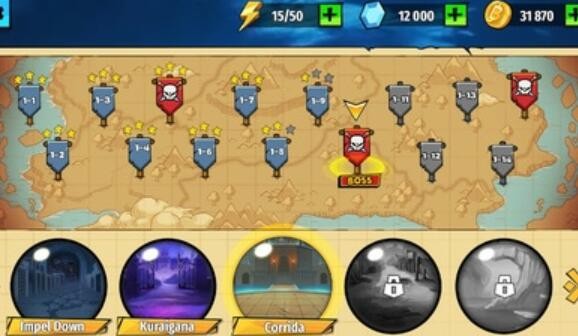 火柴人海贼大战破解版菜单下载安装  v1.4图3
