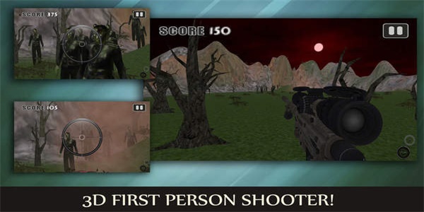 怪物猎人僵尸射击安卓版  v0.1图2