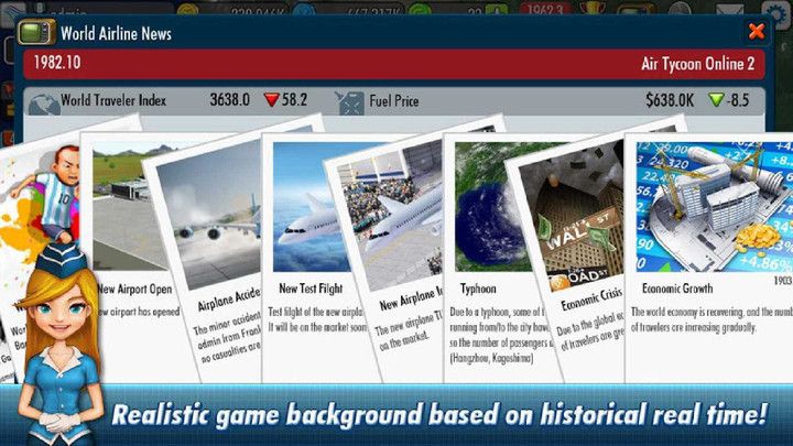 航空大亨2完整破解版下载中文最新  v1.8.1图2